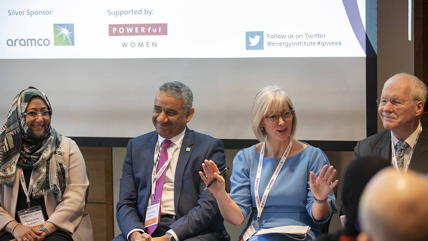 Panel discussion at Aramco sponsored Powerful Women session, IP Week 2019