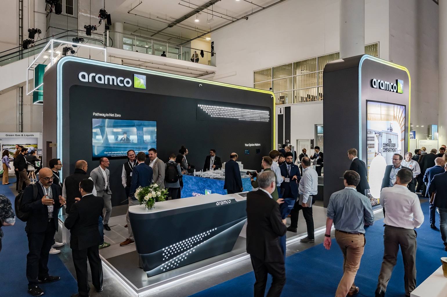 Aramco Europe fuel technologies on display at hydrogen tech show