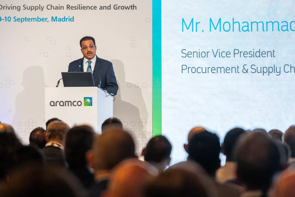 Aramco Senior Vice President Procurement & Supply Chain Management Mohammad Al-Shammary