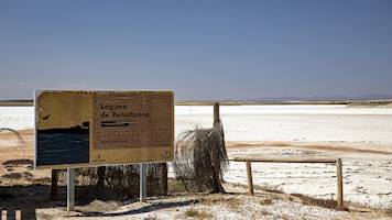 Fundación Global Nature salt steppes in the La Mancha region of Spain