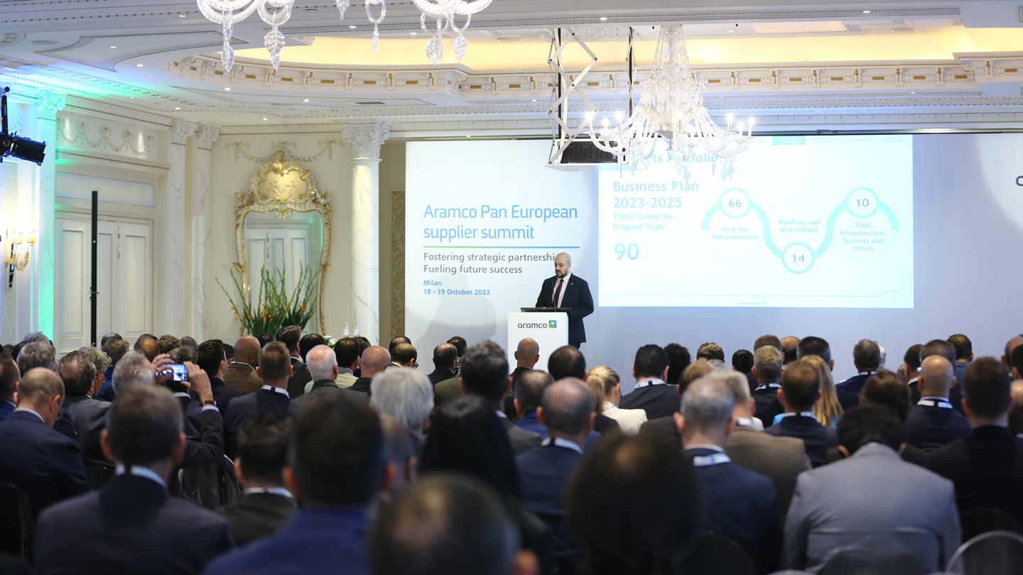 Aramco Europe Hosts Major Supply Summit In Milan | Aramco Europe